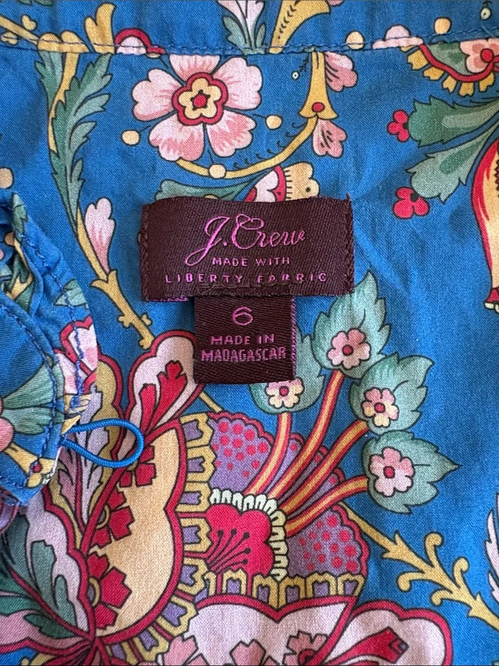 J. Crew bright blue